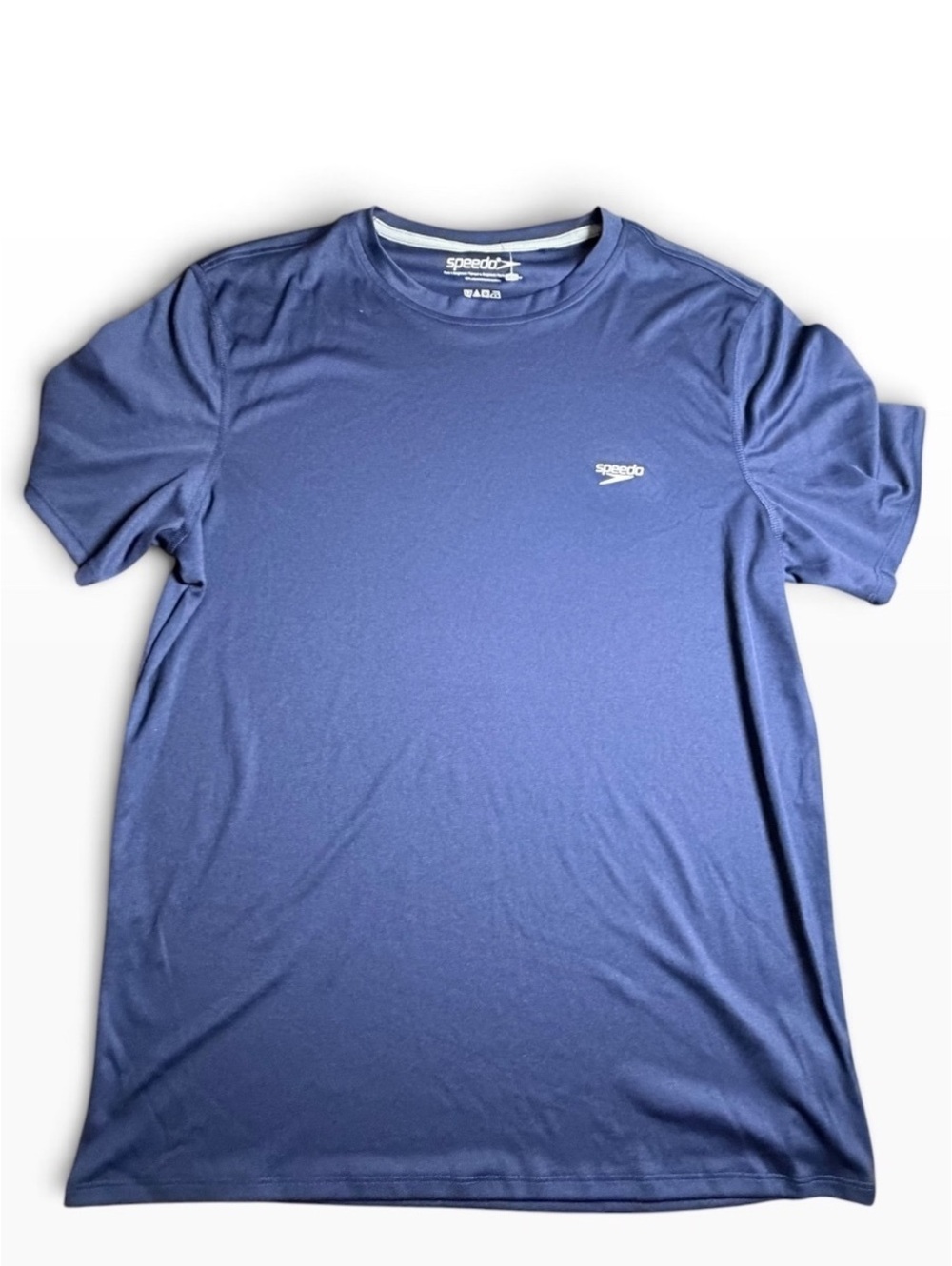 SPEEDO dry easy UPF 50  sun protection short sleeve lightweight shirt size M New